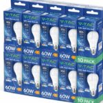 V-TAC LED žarulja - CREE čip 8.5W E27 A60 3000K - 6 GODINA GARANCIJE - BIG PACK - 10 kom 10-2172606