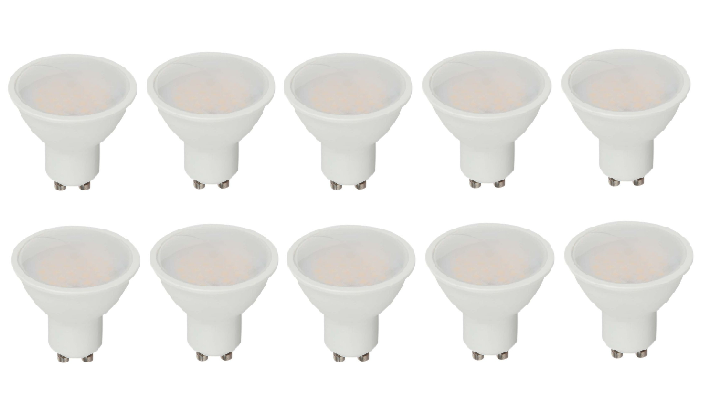 V-TAC LED spot žarulja - CREE čip 4,5W GU10 3000K 100° - 6 GODINA GARANCIJE - BIG PACK - 10 kom 10-21201-6 V-TAC LED spot žarulja - CREE čip 4,5W GU10 3000K 100° - 6 GODINA GARANCIJE - BIG PACK - 10 kom 10-21201-6 - Slika 1