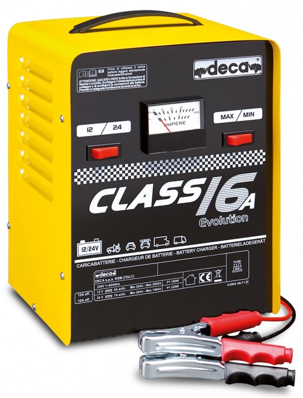 DECA punjač CLASS 16A(20-200Ah,12/24V) 310000 DECA punjač CLASS 16A za olovne akumulatore 12V i 24V