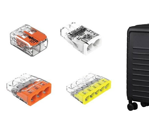 KSA ELEKTROPROFI Profi set WAGO stezaljki s American Tourister koferom 887-1201