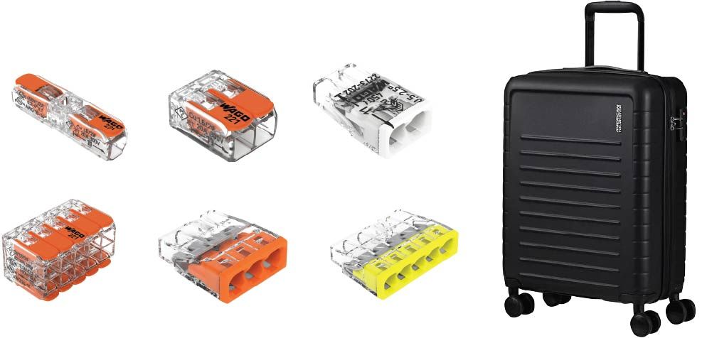 KSA ELEKTROPROFI Profi set WAGO stezaljki s American Tourister koferom 887-1201 KSA ELEKTROPROFI Profi set WAGO stezaljki s American Tourister koferom 887-1201 - Slika 1