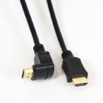 KSA ELEKTROPROFI HDMI kabel v1.4, zlatni, kutni, 5 m, blister OCHK54