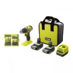 Ryobi aku bušilica-odv.RDD18C-2(ONE+,2x2Ah,32dj pribor)PP26