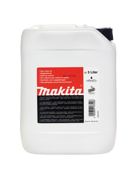 MAKITA ulje za lanac 5L 988602658 u plastičnom kanistru