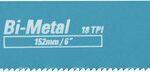 Makita sabljaste pilice 152mm BiM set 5 komada za rezanje aluminija i čelika