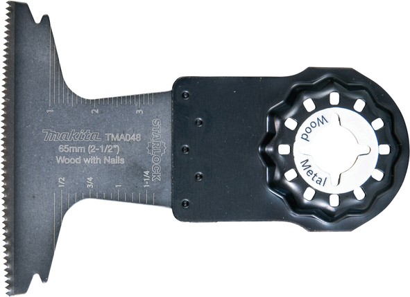 Makita BIM oštr ,drvo-čavli 65x40mm B-64820(B-21347) Makita BIM oštrica za drvo i čavle 65 x 40 mm B-64820