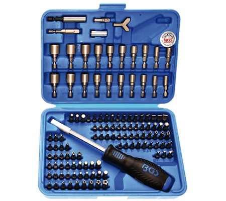 BGS Set bitova raznih 122dij. pro+ 20100 BGS set raznih bitova pro+ 122-dijelni u organizatoru