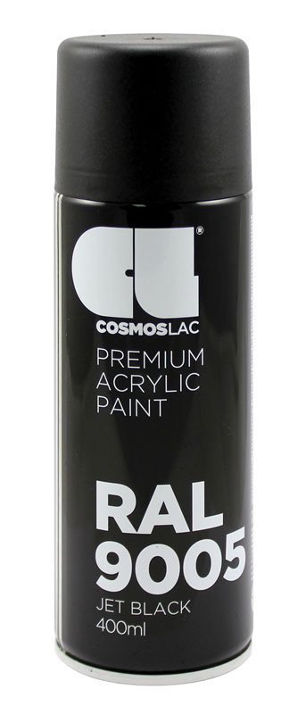 SPREJ LAK RAL 9005 CRNI MAT 400ml SPREJ LAK RAL 9005 CRNI MAT 400ml - Slika 1