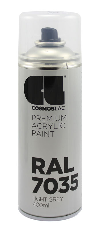 SPREJ LAK RAL 7035 SVIJETLO AHAT SIVI 400ml SPREJ LAK RAL 7035 SVIJETLO AHAT SIVI 400ml - Slika 1