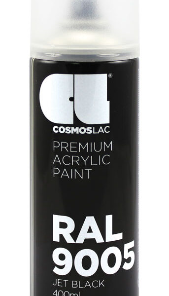 SPREJ LAK RAL 9005 CRNI POLUSJAJNI 400ml