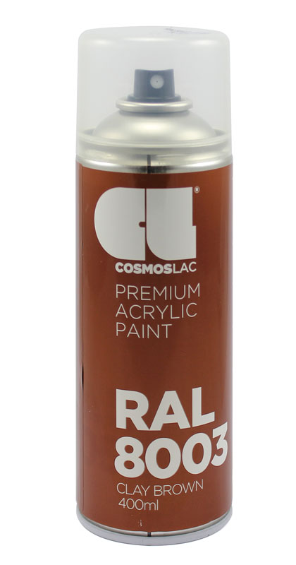 SPREJ LAK RAL 8003 ZEMLJANO SMEĐI 400ml SPREJ LAK RAL 8003 ZEMLJANO SMEĐI 400ml - Slika 1