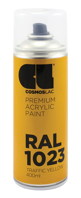 SPREJ LAK RAL 1023 TRAFIK ŽUTI 400ml SPREJ LAK RAL 1023 TRAFIK ŽUTI 400ml - Slika 1
