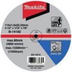 Makita rezna ploča za metal 115x2,5x22 mm D-18661