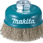 Makita lončasta žičana četka promjera 75 mm s prihvatom M14 i mjedenom žicom model D-39768