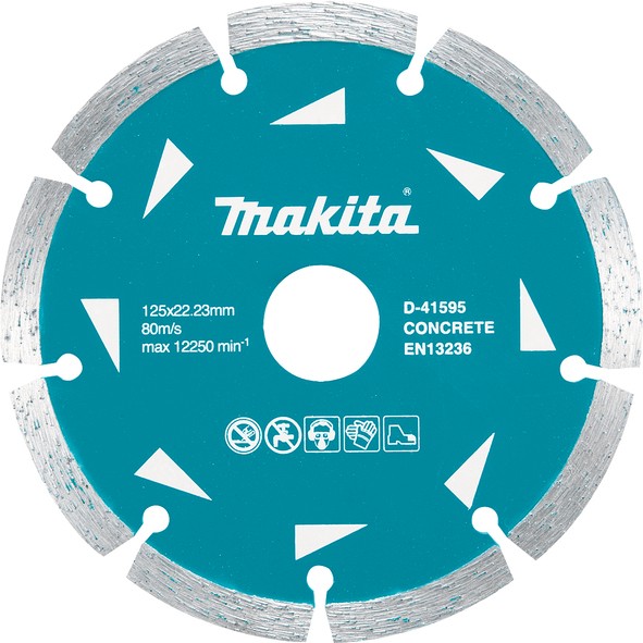 Makita dijamantna ploča 125mm za rezanje betona D-41595