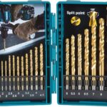 Makita set svrdala HSS-TiN 1,5-10 mm 19-dijelni u plavom kućištu D-67527