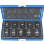 BGS Pro+ set udarnih nasadnih ključeva 10-24 mm 1/2 inča 10-dijelni