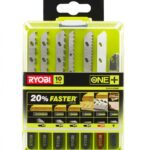 Ryobi RAK10JSBM promo set pilica za ubodnu pilu, 10-dijelni komplet