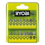 Ryobi set bitova RAK17SD 17 komada u plastičnoj kutiji