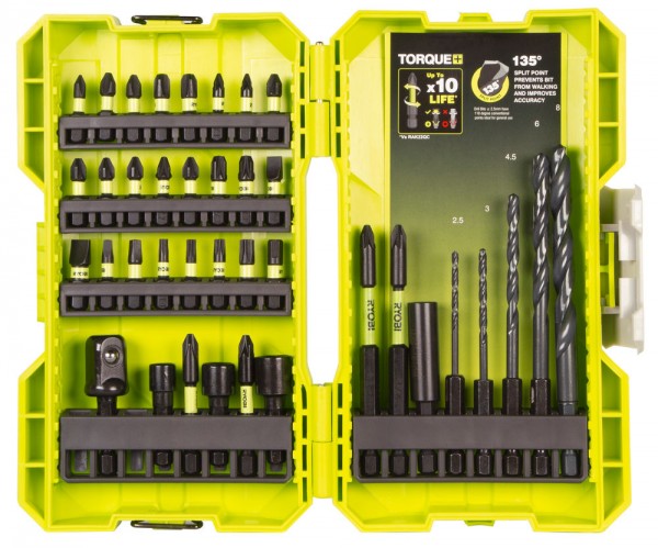 Ryobi set impact bitova i svrdla RAK38DSDI2 promo Ryobi set impact bitova i svrdla RAK38DSDI2 u plastičnom kućištu