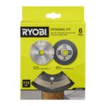 Ryobi set reznih ploča RAK6AGD115 PP26, 6 kom, 115 mm