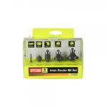 Ryobi set glodala RAKRBS5, pakiranje od 5 glodala s prihvatom 6 mm