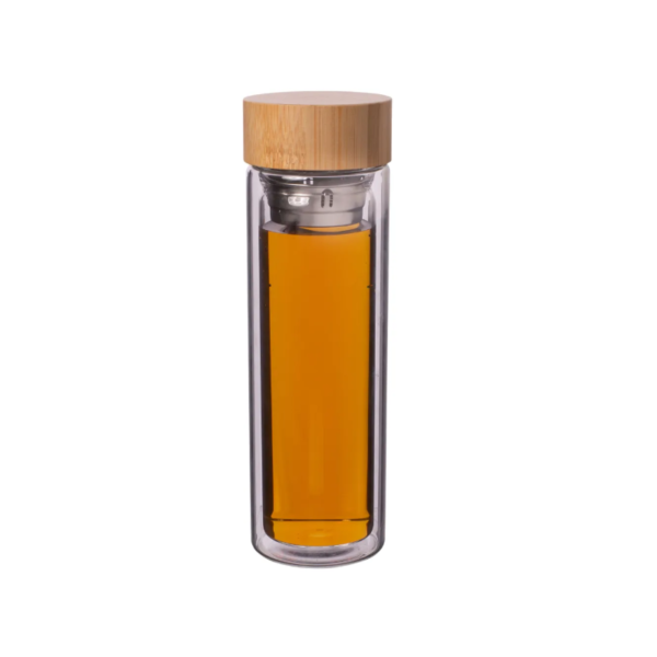 Altom Design staklena bočica s infuzorom 400ml 0103003324
