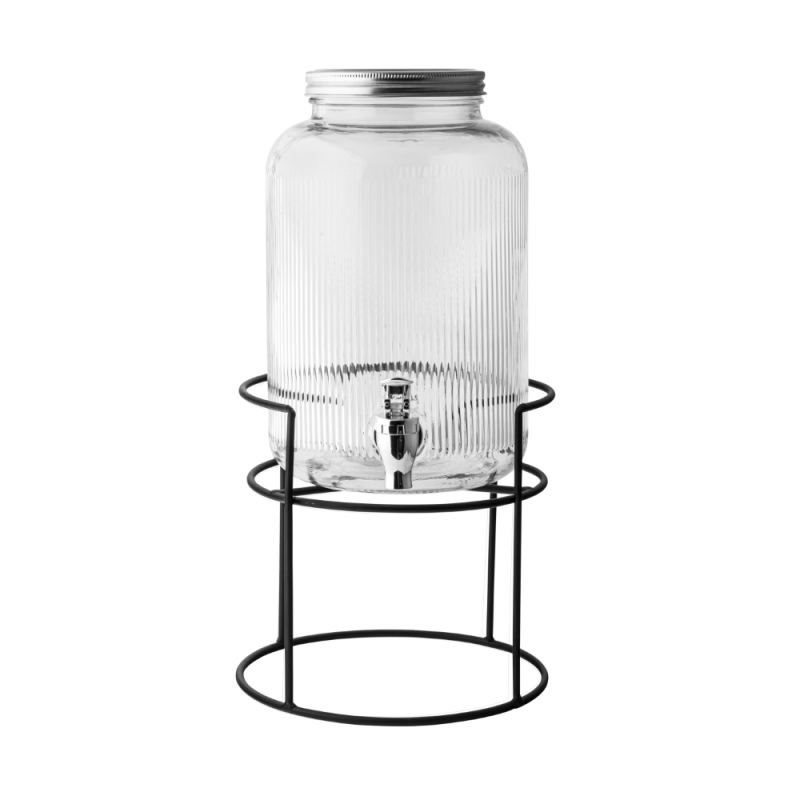 Altom Design stakleni dispenzer za piće na stalku 4,0l - 0503002313 Altom Design stakleni dispenzer za piće na stalku 4,0l - 0503002313 - Slika 1