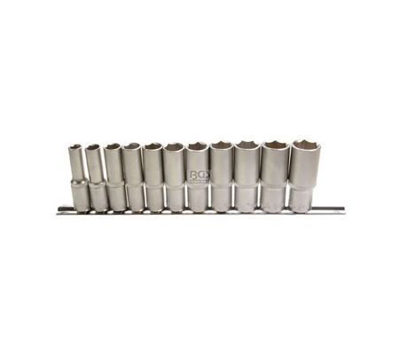 BGS Set nas.ključeva dugih 8-19mm 3/8" 11dj. 2222 BP26 BGS set dugih nasadnih ključeva 8-19 mm 3/8 inča 11 dijelova