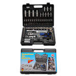 BGS set nasadnih ključeva i bitova 4-32 mm 1/4 i 1/2 u koferu 94 dijela