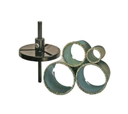 BGS Set kruna za keramiku 33-73mm 6dj. 3910 BGS set kruna za keramiku 33-73mm 6-dijelni u pakiranju