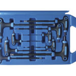 BGS set imbusa s T-ručicom 9-dijelni raspon 2x100-10x200 mm