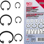 BGS set unutarnjih seger osigurača 3-32 mm, 300 komada u kutiji