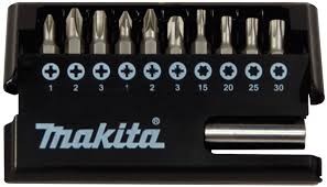 MAKITA set bitova 11-djelni D-30651 u plastičnom kućištu
