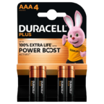 DURACELL Plus Power Boost MN2400 AAA BL4