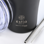Estia termo čaša sa slamčicom 500ml Midnight Black 01-23122