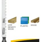 DIAGER list za ubodnu pilu za drvo i PVC 2,5x100 mm pakiranje 5 komada L003W5