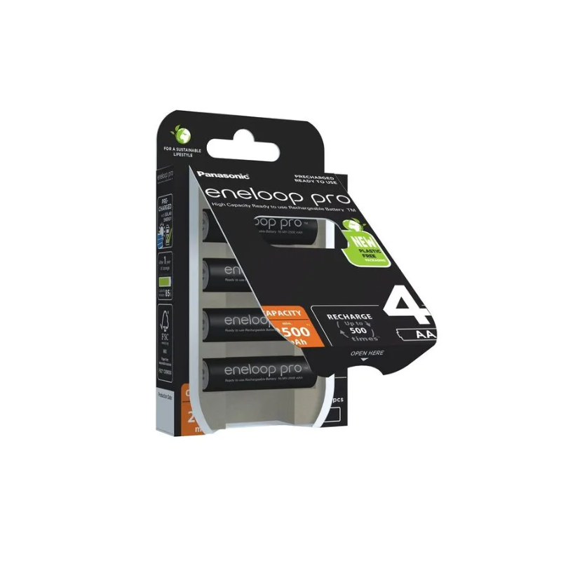 Panasonic Eneloop Pro AA B4 Panasonic Eneloop Pro AA B4 - Slika 1
