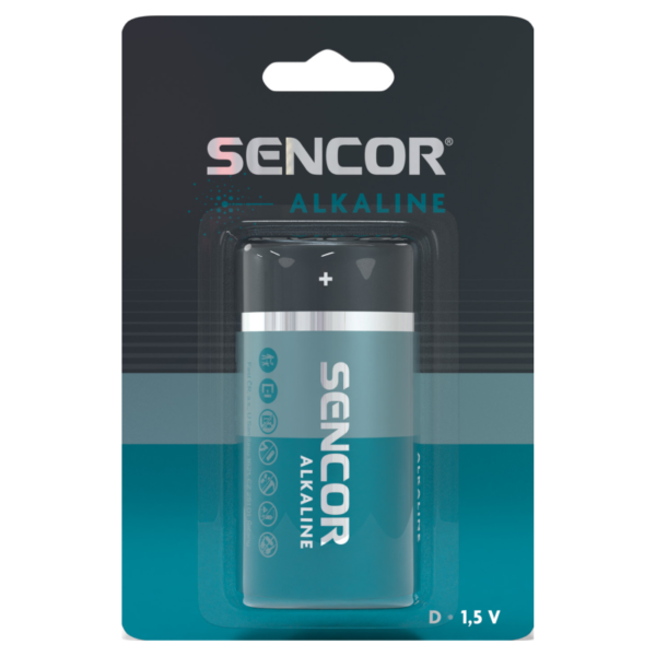 Sencor alkalna baterija SBA LR20 1BP D