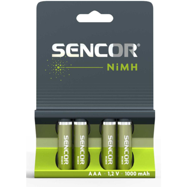 Sencor SBA HR03 4BP AAA NiMH 1000mAh