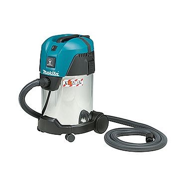 Makita VC3011L usisavač za mokro i suho usisavanje s posudom od nehrđajućeg čelika