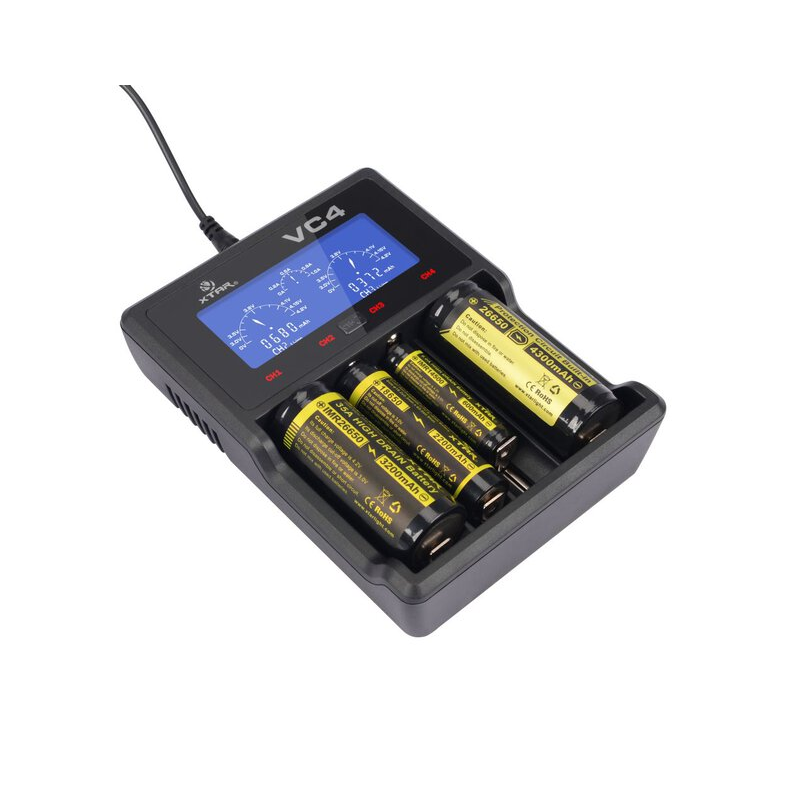 Xtar VC4 Punjač Lit+NiMH 4xMulti Xtar VC4 Punjač Lit+NiMH 4xMulti - Slika 1