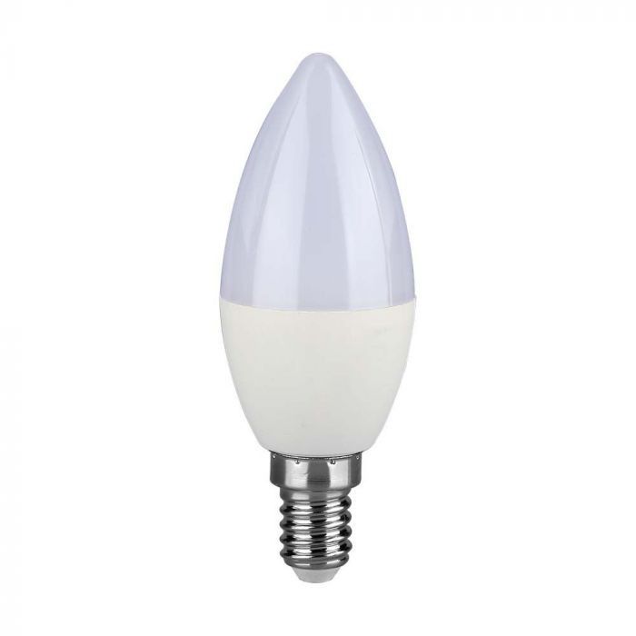 V-TAC LED žarulja - 6.5W E14 svijeća 6500K 211131 V-TAC LED žarulja - 6.5W E14 svijeća 6500K 211131 - Slika 1
