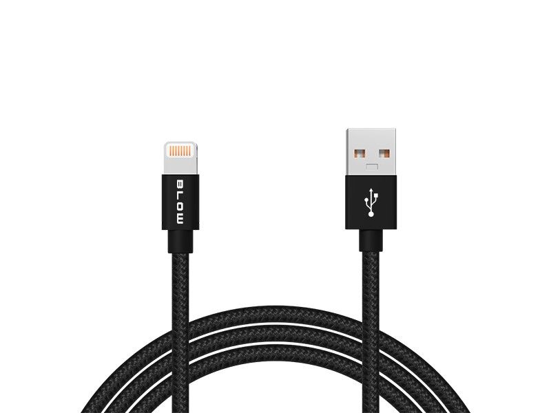 KSA ELEKTROPROFI USB-A - iPhone kabel 1,5 m, pleteni, blister PR66-109 KSA ELEKTROPROFI USB-A - iPhone kabel 1,5 m, pleteni, blister PR66-109 - Slika 1