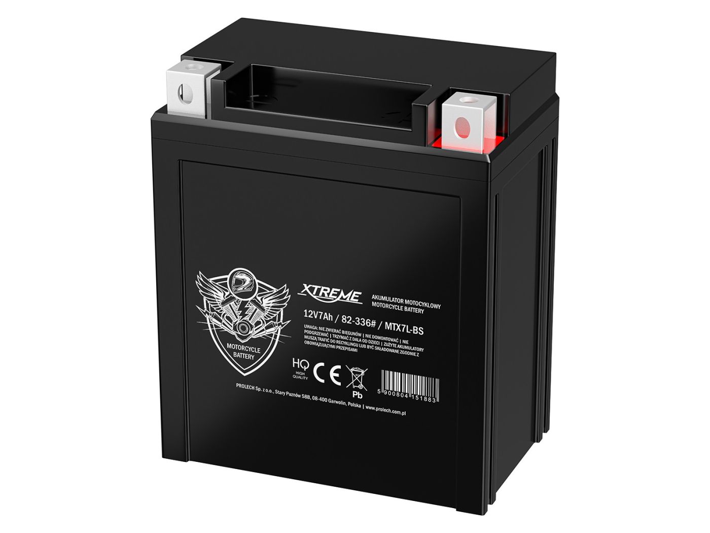 KSA ELEKTROPROFI Moto akumulator 12 V 7 Ah XTREME desni + PR82-336 KSA ELEKTROPROFI Moto akumulator 12 V 7 Ah XTREME desni + PR82-336 - Slika 1