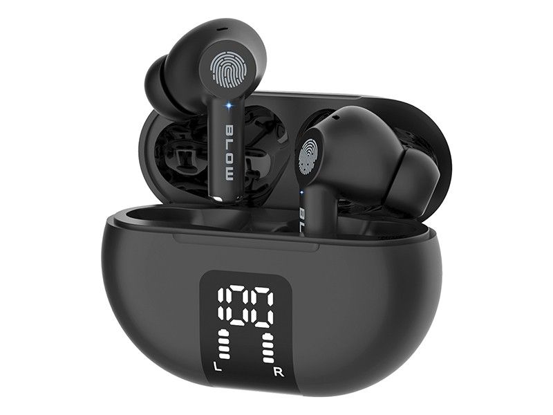 KSA ELEKTROPROFI Bluetooth slušalice EARBUDS PRO ENC, crne PR32-823 KSA ELEKTROPROFI Bluetooth slušalice EARBUDS PRO ENC, crne PR32-823 - Slika 1
