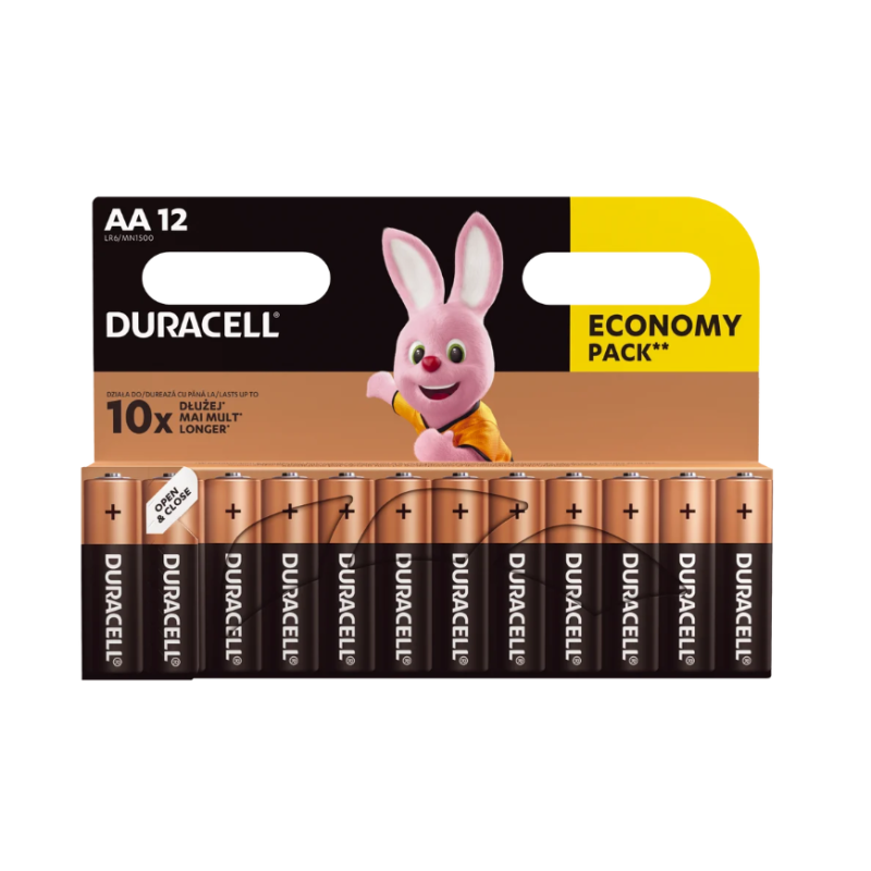 Duracell Basic alkalna LR6 AA BL12 Duracell Basic alkalna LR6 AA BL12 - Slika 1