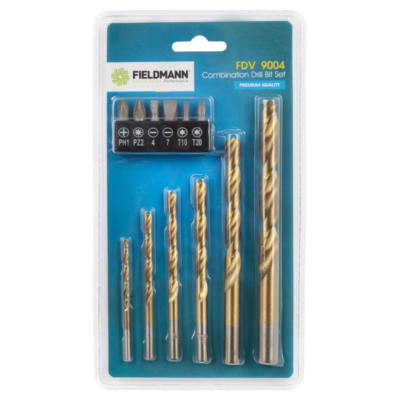 Fieldmann set svrdla i bitova 12 komada FDV 9004 Fieldmann set svrdla i bitova 12 komada FDV 9004 - Slika 1